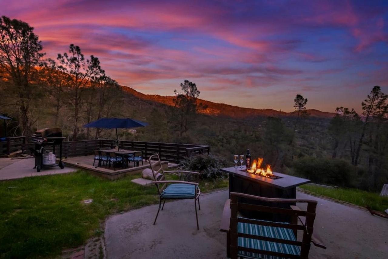 Sierra Vista Lookout Lodge With Creek, Waterfall And Waterholes, Minutes From Bass Lake And Yosemite South Gate North Fork Ngoại thất bức ảnh