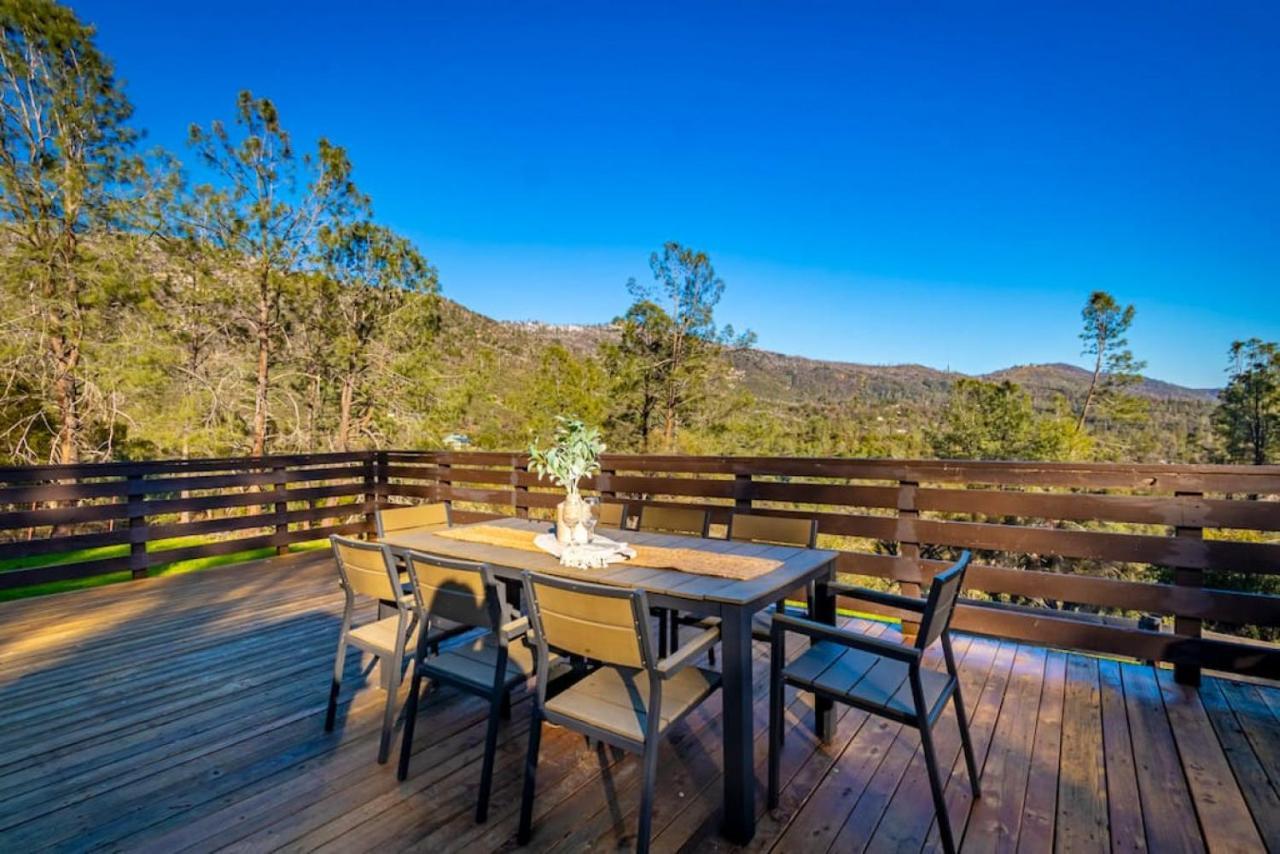 Sierra Vista Lookout Lodge With Creek, Waterfall And Waterholes, Minutes From Bass Lake And Yosemite South Gate North Fork Ngoại thất bức ảnh