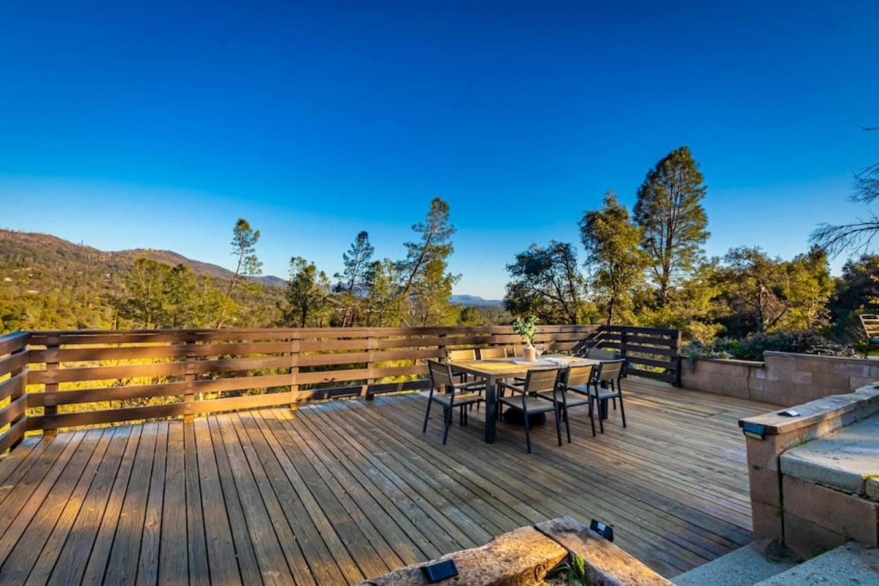 Sierra Vista Lookout Lodge With Creek, Waterfall And Waterholes, Minutes From Bass Lake And Yosemite South Gate North Fork Ngoại thất bức ảnh