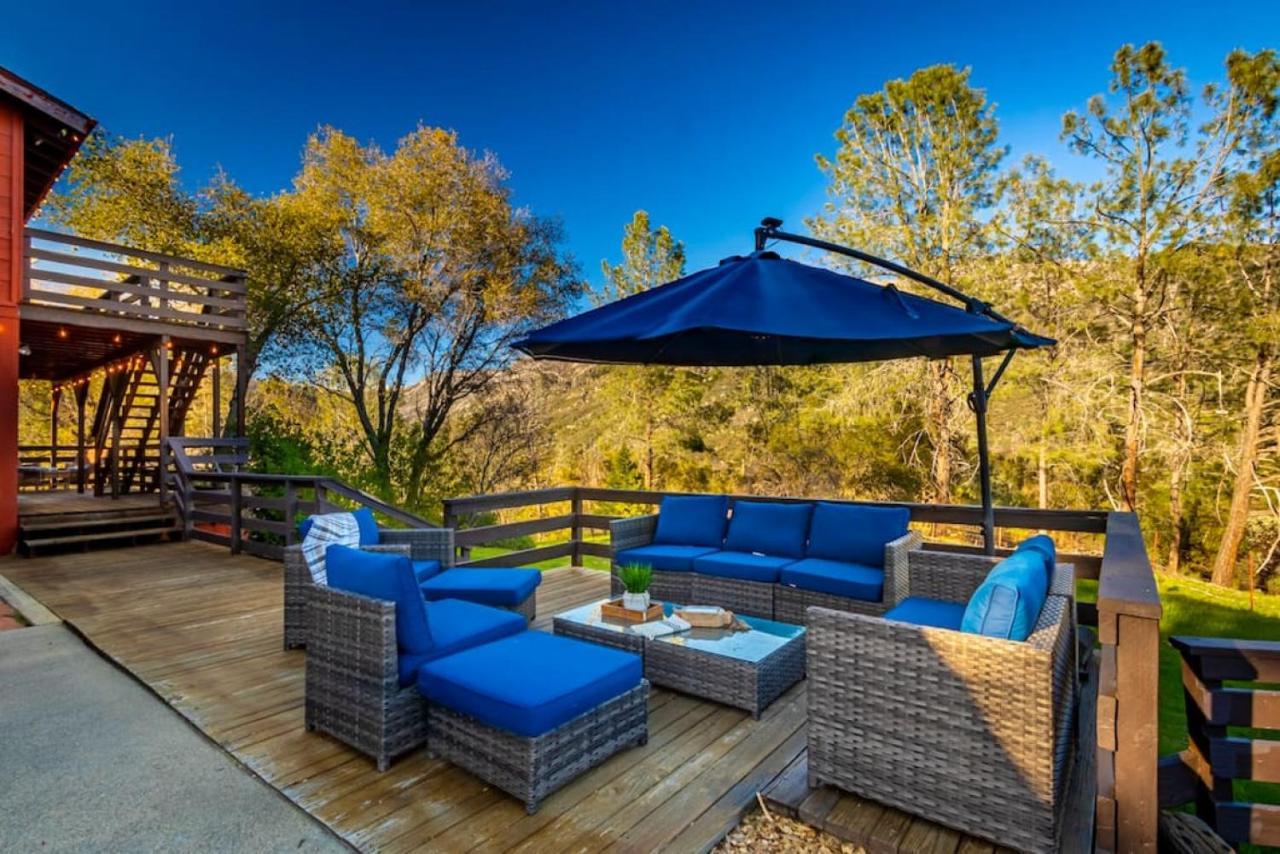 Sierra Vista Lookout Lodge With Creek, Waterfall And Waterholes, Minutes From Bass Lake And Yosemite South Gate North Fork Ngoại thất bức ảnh