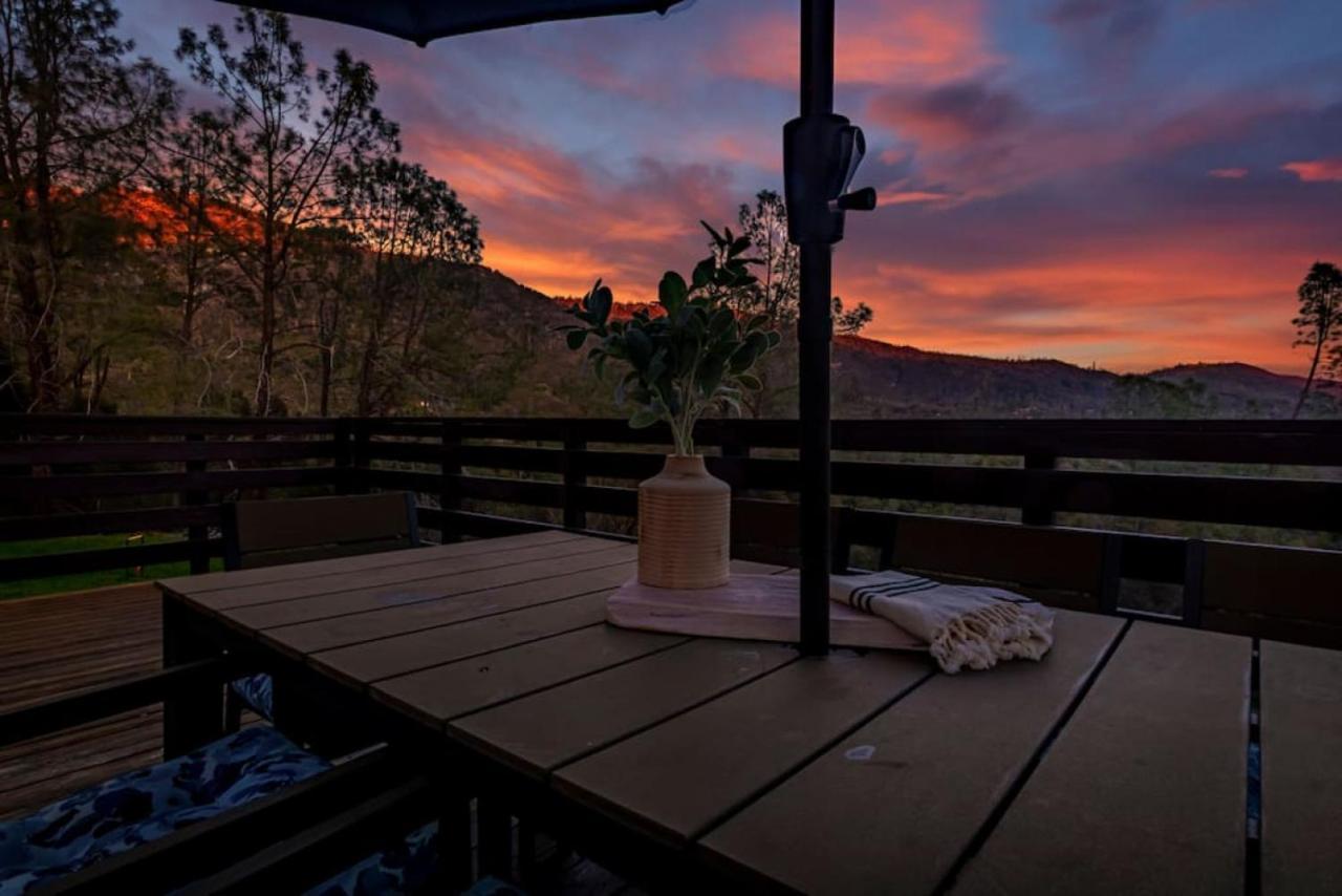 Sierra Vista Lookout Lodge With Creek, Waterfall And Waterholes, Minutes From Bass Lake And Yosemite South Gate North Fork Ngoại thất bức ảnh