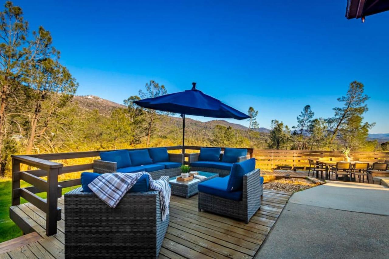 Sierra Vista Lookout Lodge With Creek, Waterfall And Waterholes, Minutes From Bass Lake And Yosemite South Gate North Fork Ngoại thất bức ảnh