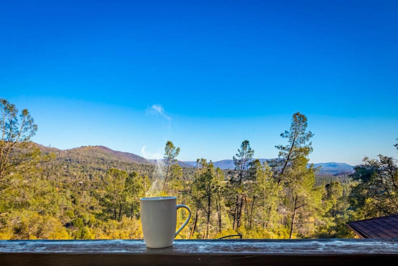 Sierra Vista Lookout Lodge With Creek, Waterfall And Waterholes, Minutes From Bass Lake And Yosemite South Gate North Fork Ngoại thất bức ảnh