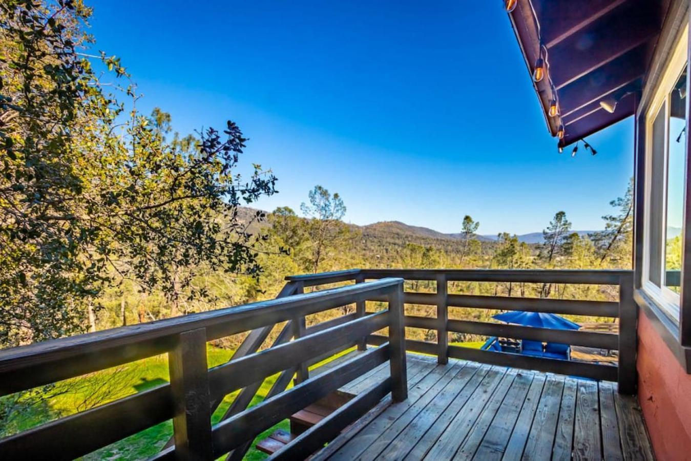 Sierra Vista Lookout Lodge With Creek, Waterfall And Waterholes, Minutes From Bass Lake And Yosemite South Gate North Fork Ngoại thất bức ảnh