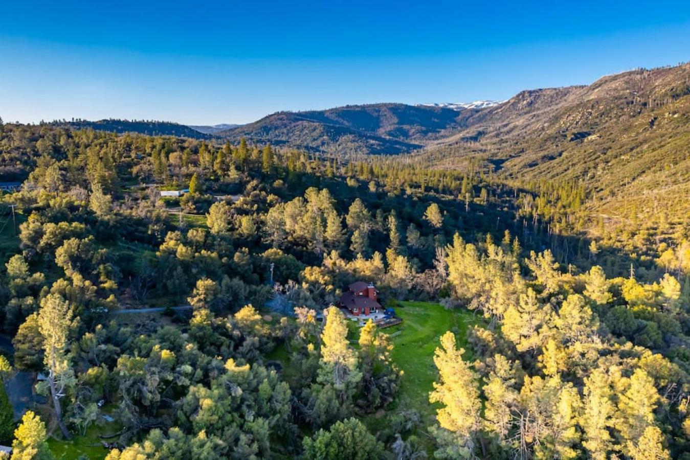 Sierra Vista Lookout Lodge With Creek, Waterfall And Waterholes, Minutes From Bass Lake And Yosemite South Gate North Fork Ngoại thất bức ảnh
