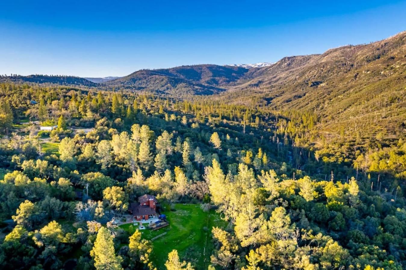Sierra Vista Lookout Lodge With Creek, Waterfall And Waterholes, Minutes From Bass Lake And Yosemite South Gate North Fork Ngoại thất bức ảnh
