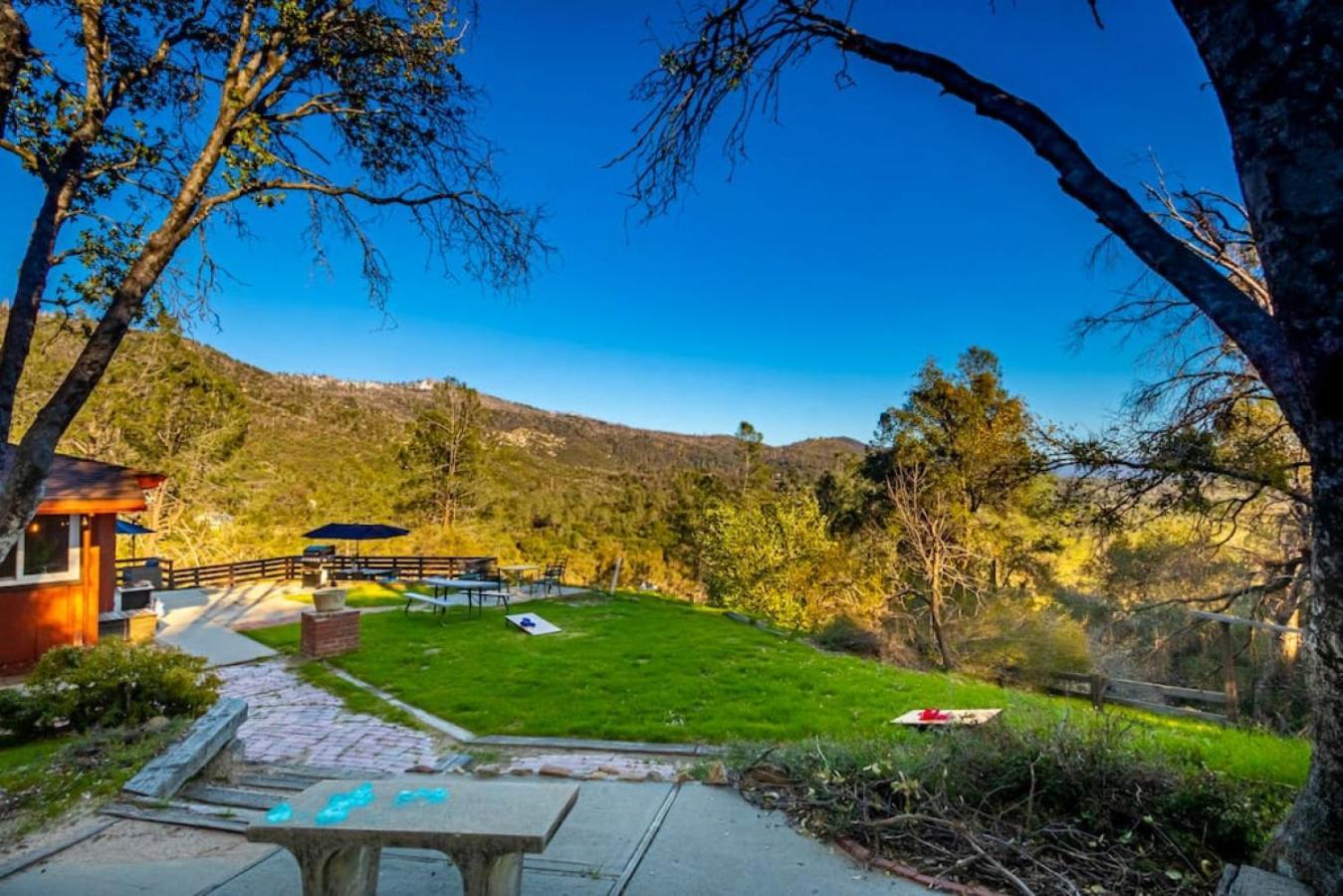Sierra Vista Lookout Lodge With Creek, Waterfall And Waterholes, Minutes From Bass Lake And Yosemite South Gate North Fork Ngoại thất bức ảnh