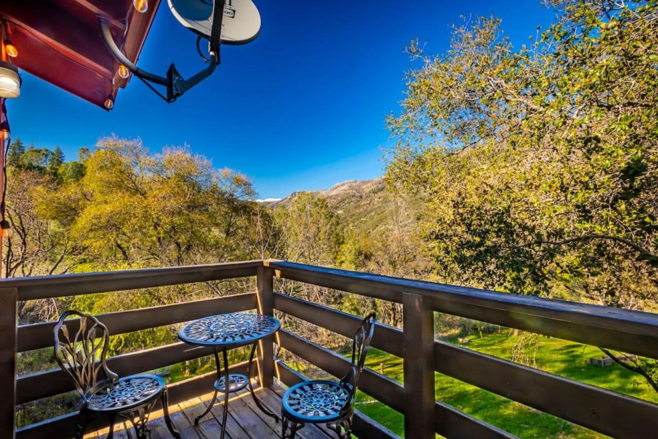 Sierra Vista Lookout Lodge With Creek, Waterfall And Waterholes, Minutes From Bass Lake And Yosemite South Gate North Fork Ngoại thất bức ảnh